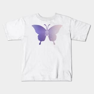 IBD Butterfly and Ribbon Awareness Merchandise Kids T-Shirt